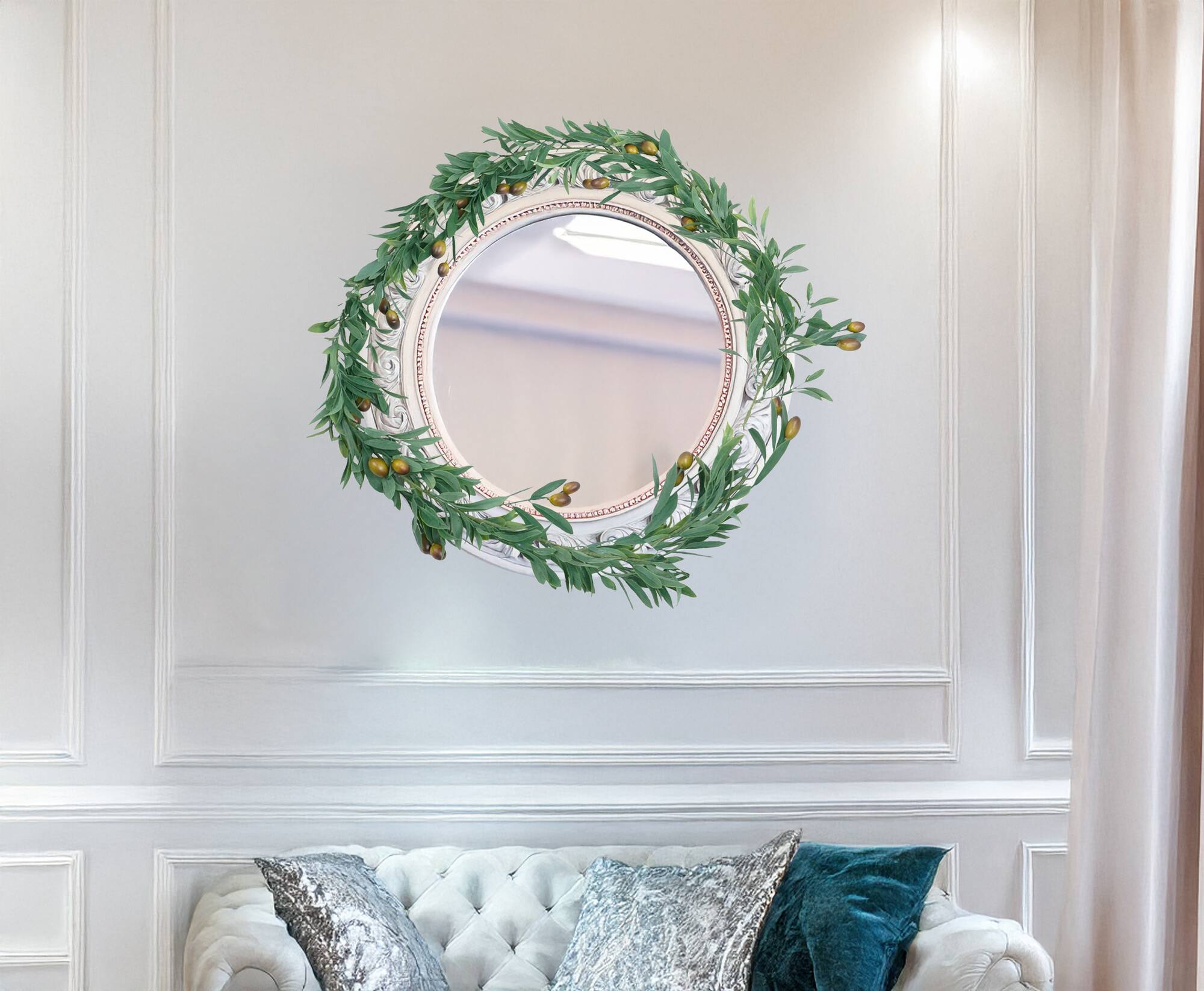 6ft. Olive Garland by Ashland®